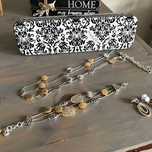 Brighton Mediterranean Necklace, bracelet and earring set